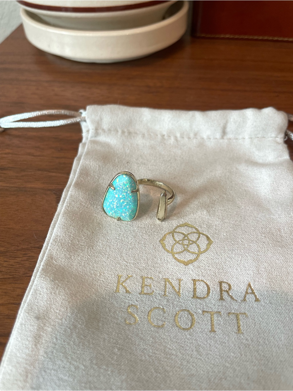 Kendra Scott Turquoise Open Open Ring Kendra Scott Turquoise Open Open Ring